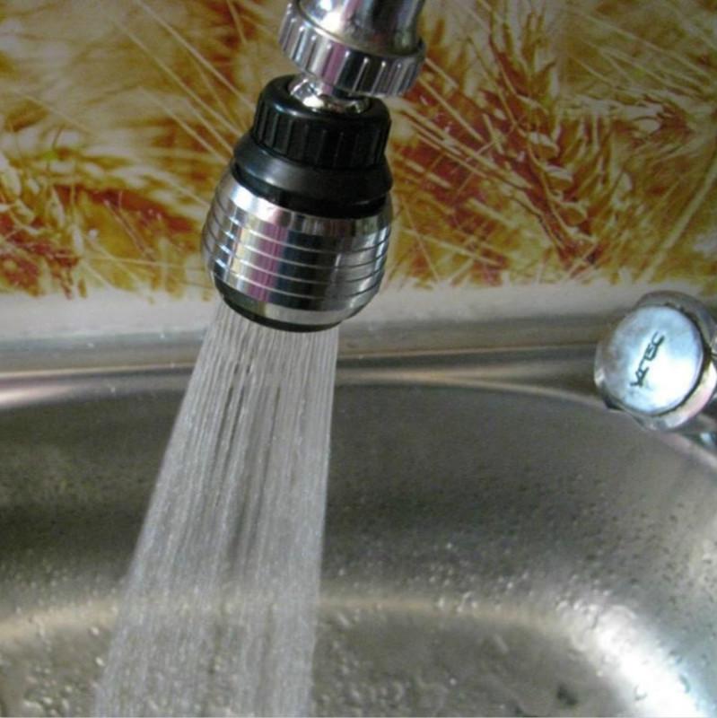 360 Rotate Swivel Faucet Water Filter Adapter Water Purifier Saving Tap Aerator Kitchen Accessories