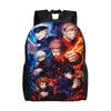 J-Jujutsus K-Kaisens Backpack Women Men Casual Bookbag for School College Harajuku Comic Anime Bags