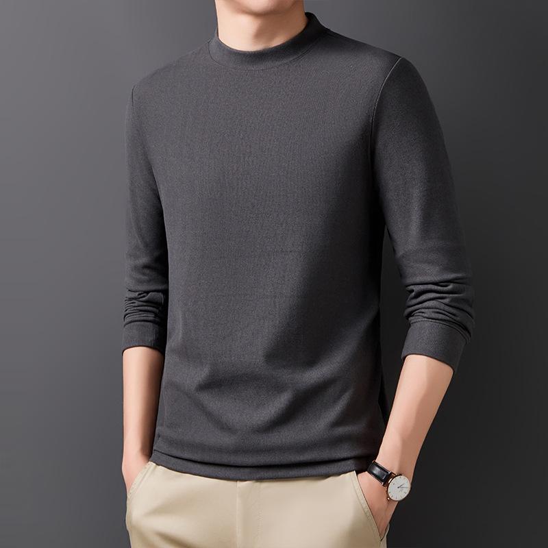 Мужская футболка с короткими рукавами и воротником-стойкой — фото 3