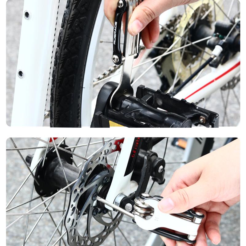 RIDERACE Bicycle Multi Tool 5 In 1 Portable 4mm 5mm 6mm Hex Allen Wrench T25 15mm Bike Pedal Spanner Multifunction Repair Tools