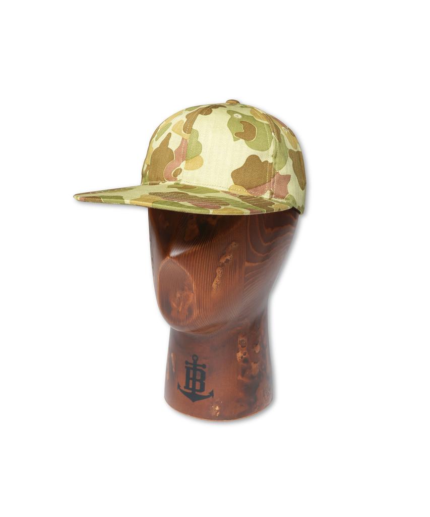 Bancheu Hbt Cotton Vintage Long Bill Cap - Frogskin