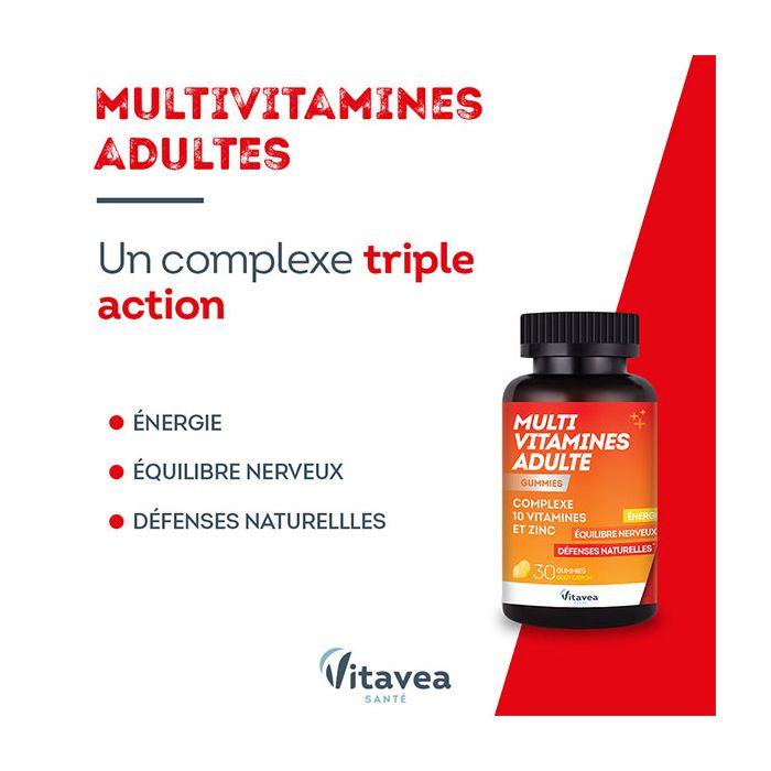 Vitavea Multi Vitamins Adult Energy Nervous Balance 30 Gummies
