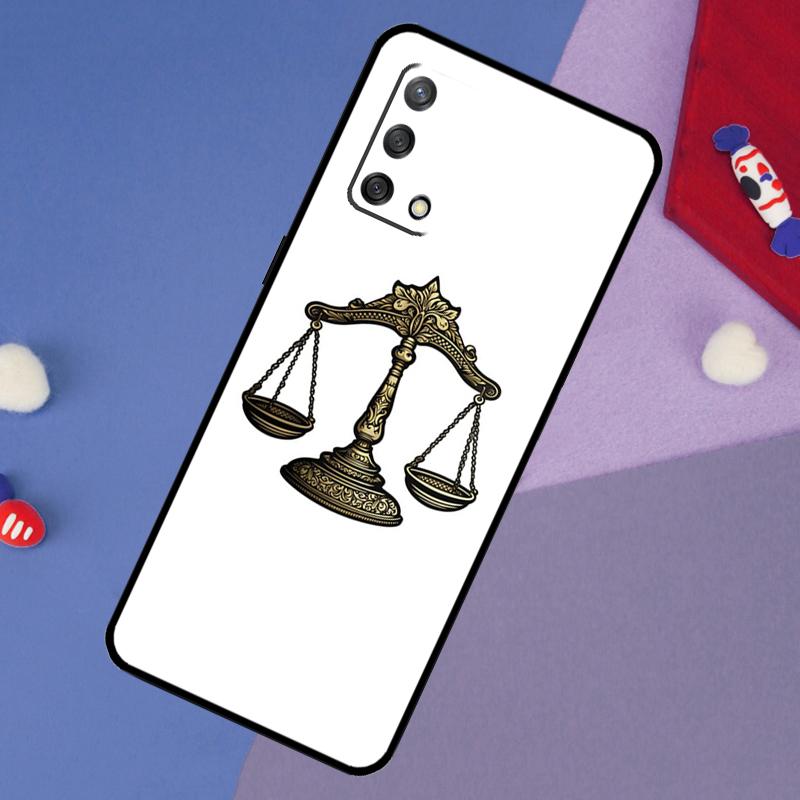 Law Lawyer Judge Justice Case For Oppo A17 A60 A40 A80 A16 A76 A96 A98 A58 A78 A18 A38 A57 A74 A54 A94 A15 A5 A6 Pro
