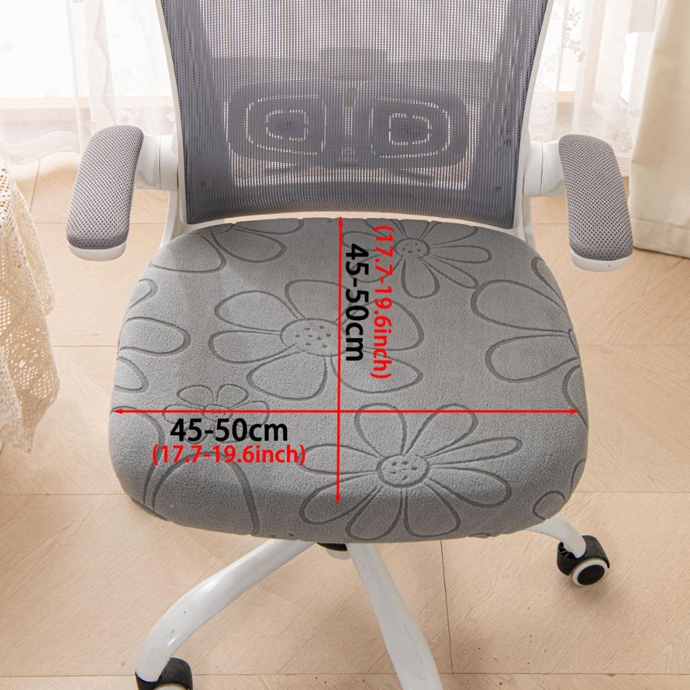 Jacquard Office Chair Seat Covers Universal Computer Chair Cove Dining Chair Cover  for All Seasons