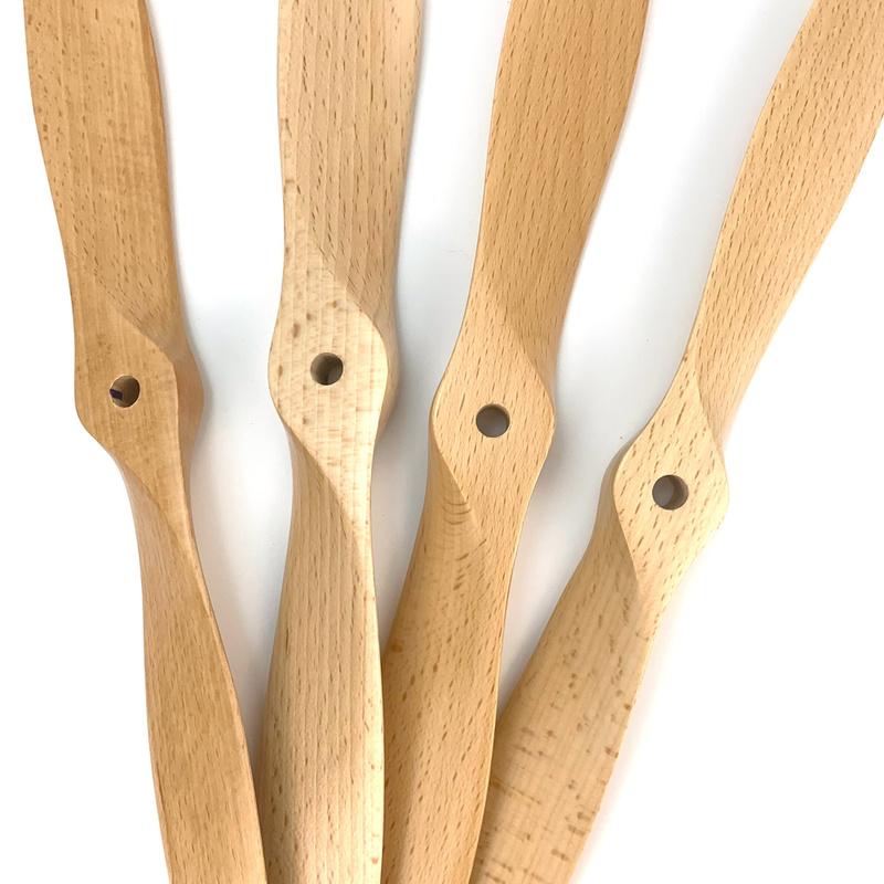 1Pcs 2-blade Electric RC Airplane Motor CW Beech Wood Wooden Prop Propeller 12x6/8 13x6/8 14x7 15x8 16x8 17x8 18x8/10 20x8" Inch