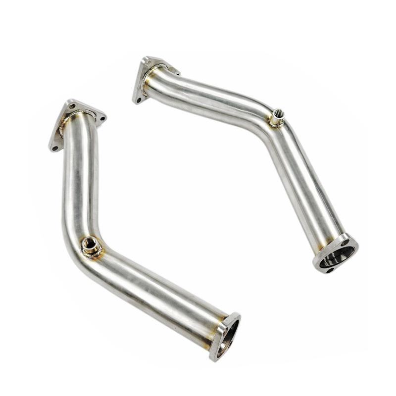 Stainless Steel Exhaust Manifold Muffler for Infiniti Q50/Q60/G37 3.7L