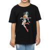 DC Comics Girls Wonder Woman Jump Cotton T-Shirt