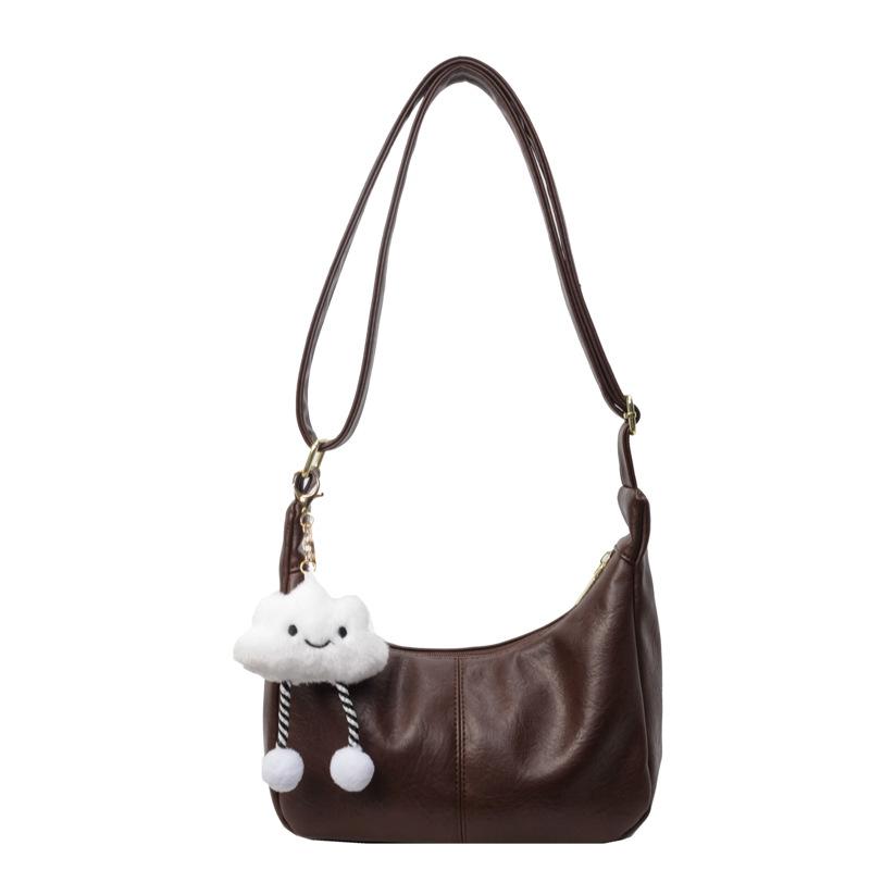 

Fashion women s bags New messenger tote bags Women s shoulder armpit bags темно-коричневого