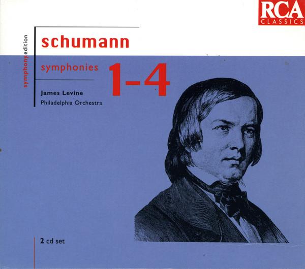 

CD JAMES LEVINE PHILADELPHIA ORCHESTR Schumann Symphonies 14 74321202942 RCA CLASSICS 1994 Germany Classical Used