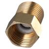 Brass Check Valve 1/2" Female to 1/2" Male Thread Check Unidirectional