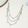 European & American Hip Hop Sword Pendant Multi-layer Metal Waist Chain