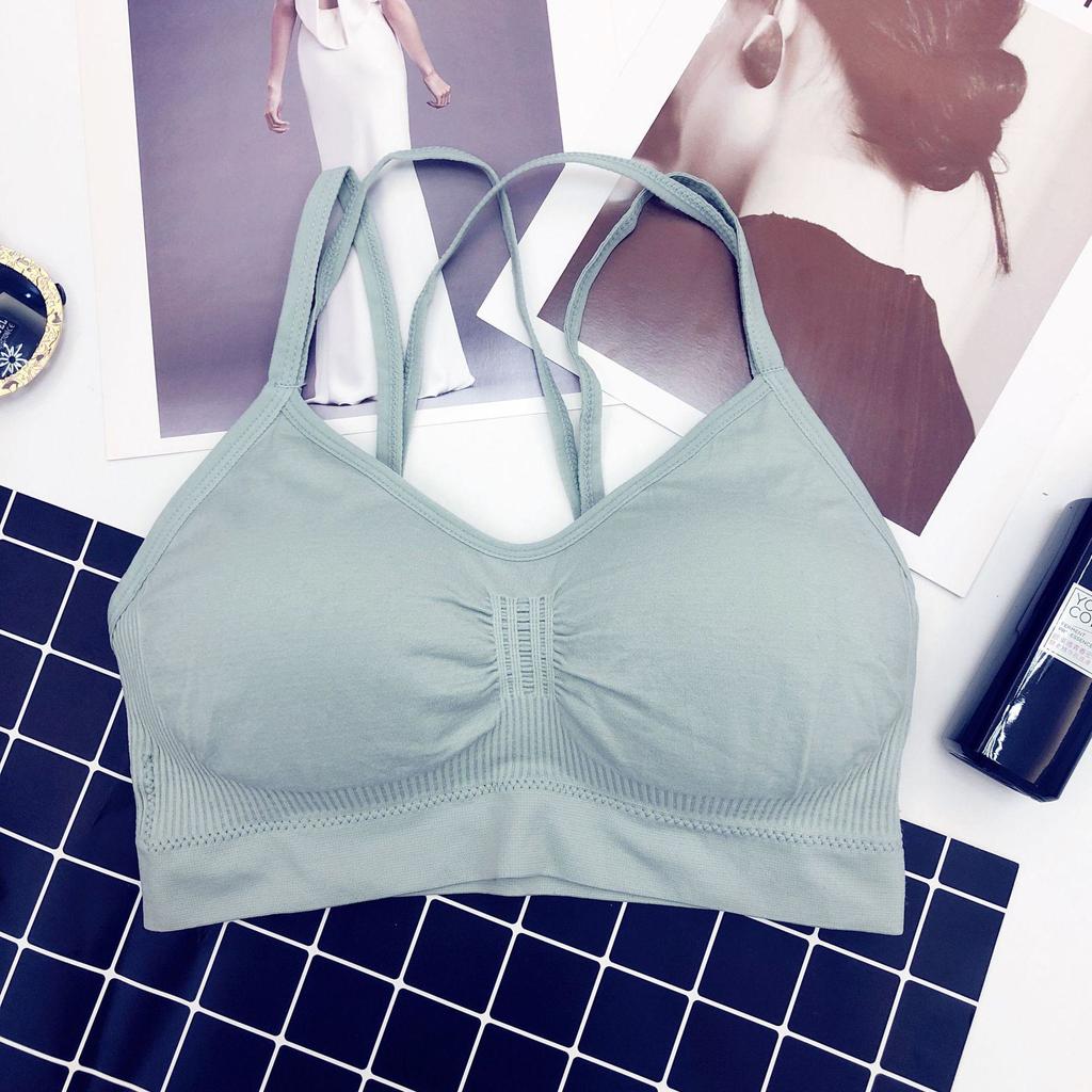 Large Size Beautiful Back Bra Wrap Tube Top Yoga Vest for Women