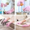 100PCS Light Pink Disposable Nitrile Gloves Waterproof Anti-static Durable Light Pink Gloves For Kitchen Cooking Tools