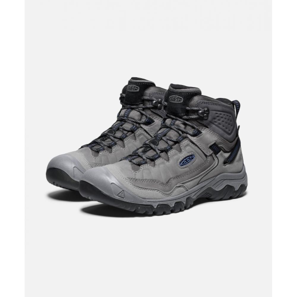 

Keen Riding Iv Mid Wp Чоловічі Черевики для Хайкінгу Сірий Королівський Синій 095275