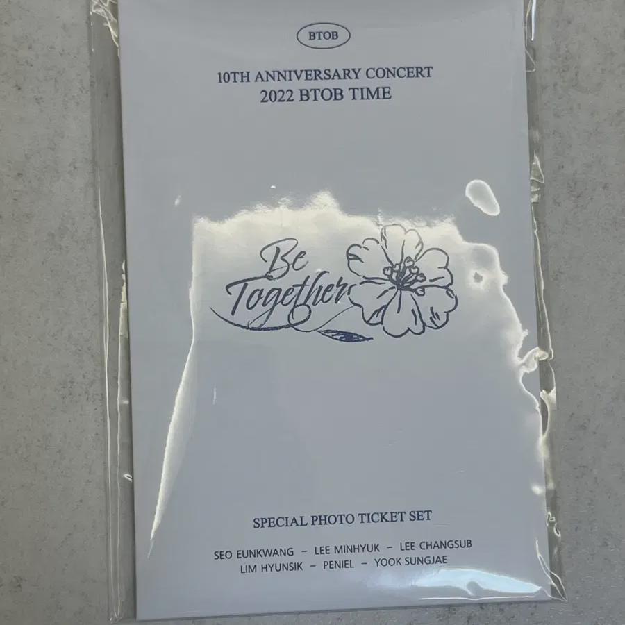 

Btob 10th Anniversary Merchandise Special Ticket Set