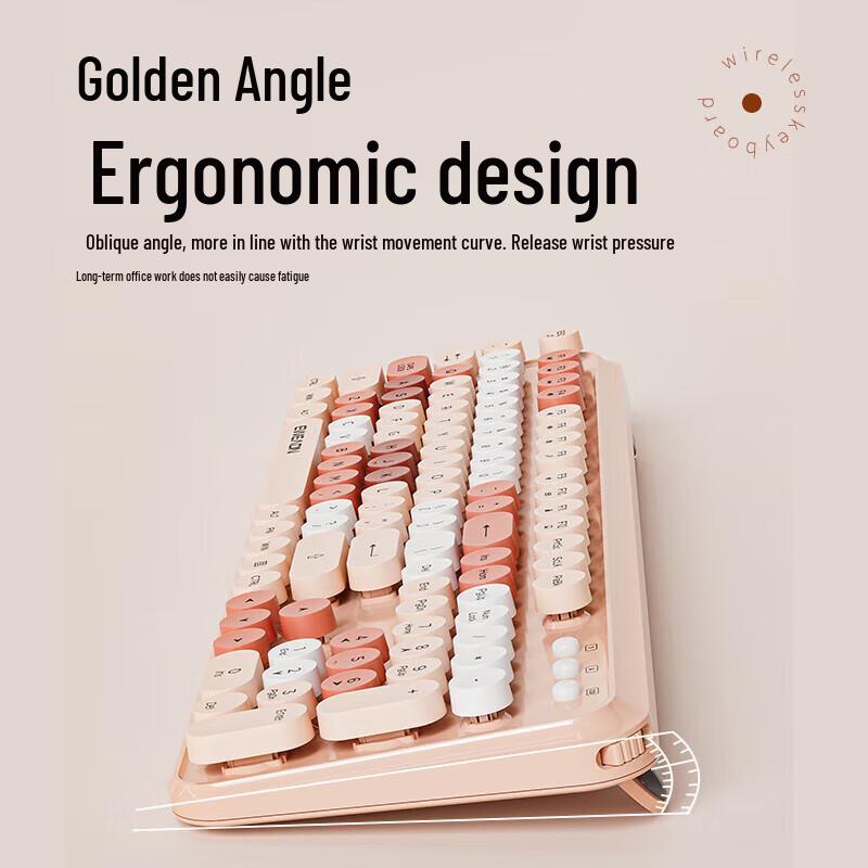 EWEADN V96 Punk Bluetooth Dual-Mode Keyboard and Mouse Set