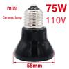 Parrot & Turtle Ceramic Heater Lamp with Insulated Box and Anti-Scald Lampshade for Warming Birds and Sugar Gliders