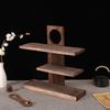 Chinese Style Desktop Storage Shelf Antique Tea Set Rack Multi-Layer Storage Holders  Home Decor