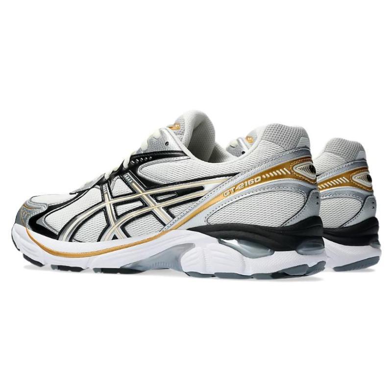 ASICS GT 2160 Cream Pure Silver Gold Sneakers 1203A320-100