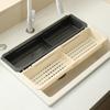 Adjustable Multifunctional Kitchen Drain Basket for Washing and Storing Vegetables