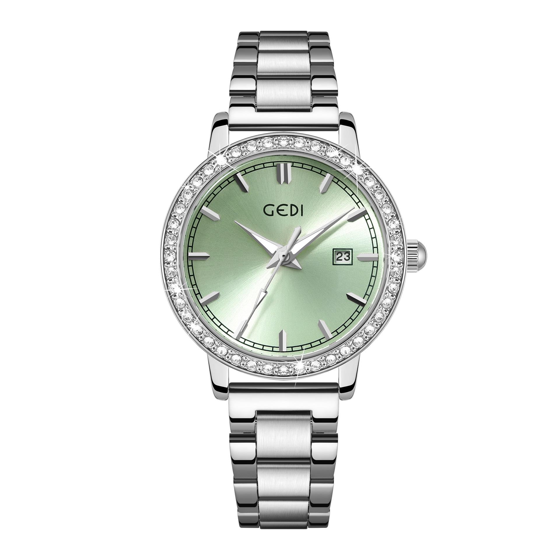 

Light Luxury Stainless Steel Women S Watch Calendar Waterproof Premium Watch Women S Quartz Watch