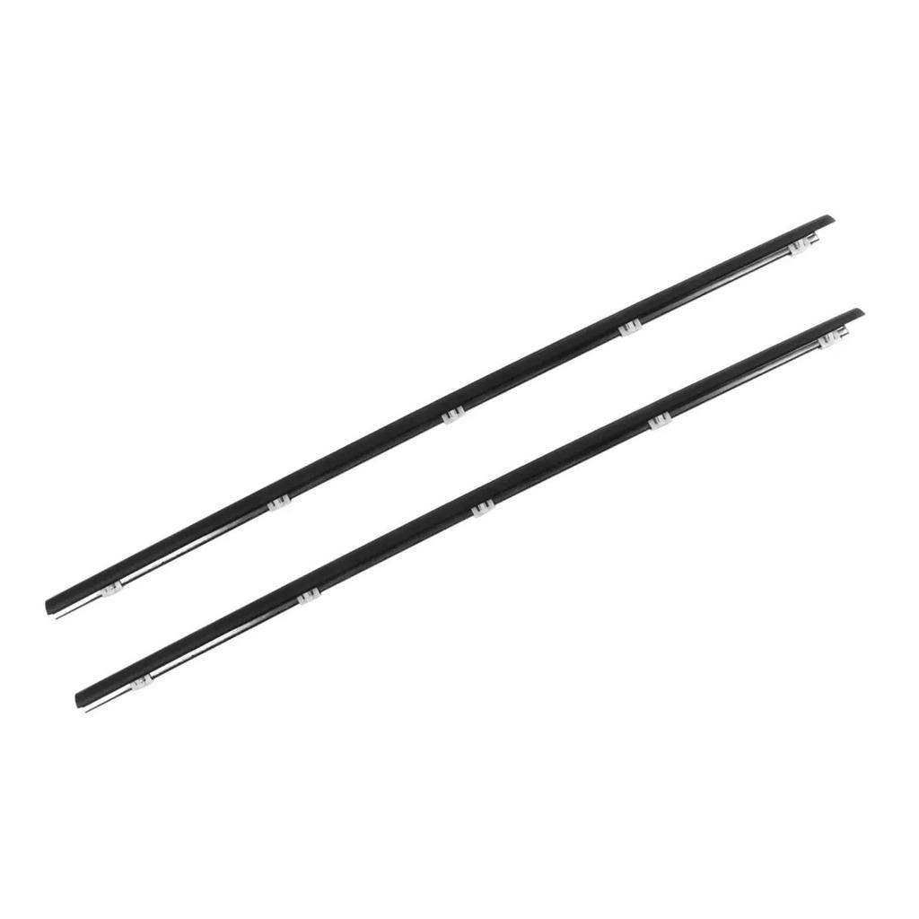 2PCS L&R Side Door Window Belt Trim Molding For Honda Civic EG6 EG4 3D 1992-1995