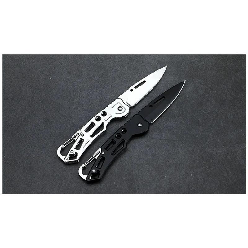 Outdoor Protable Stainless Steel Sharp Paring Folding Knife Pocket EDC Utility Knife for Camping Fruit Cutting Tool