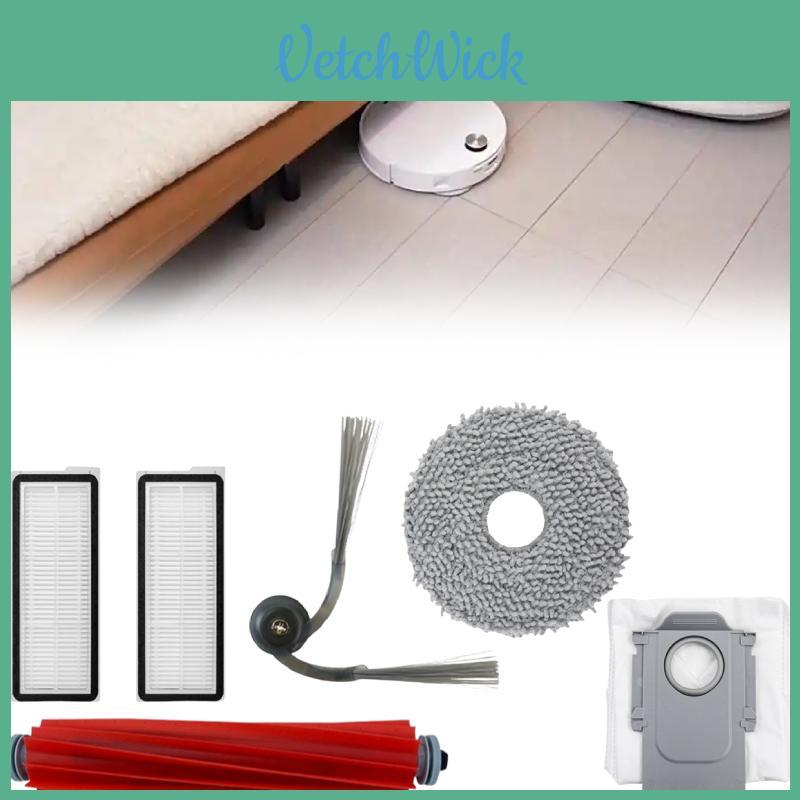 For Roborock Qv35a Qr598 Qr798 Robot Vacuum Parts Set With Main Brush Side Brushes Filters For Household Cleaning