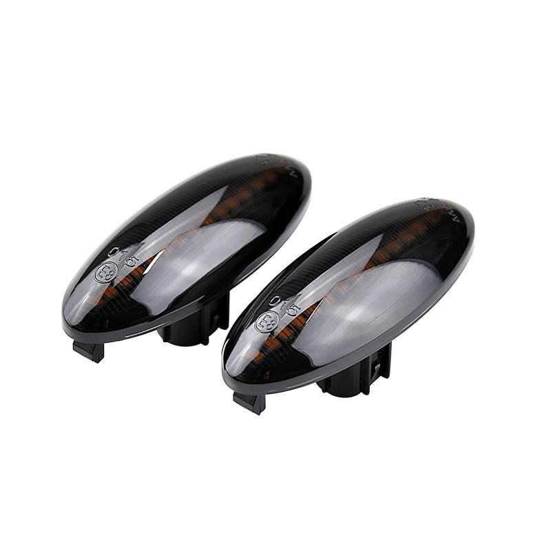 1 par dynamisk LED sideblinklys for bil til Toyota Yaris COROLLA Auris Mk1 E15 RAV4 Mk3 Etios Rullende blinklys