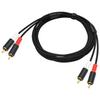 2RCA Male To 2RCA Male Stereo Sound Cables 2RCA Stereo Cable for Home Theater HDTV Amplifiers Systems Car Sound
