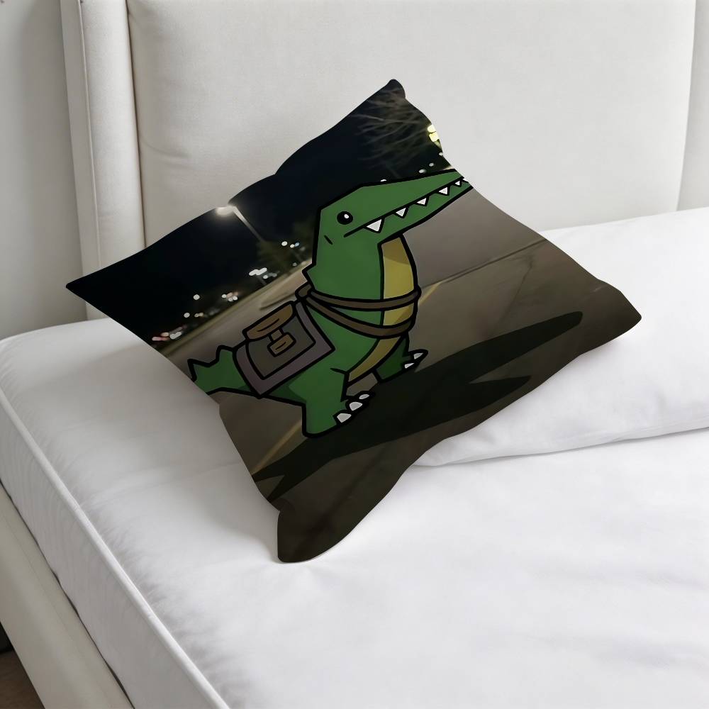 Hot Game CCastle Crashers Decorative Square Pillow Cover Modern Cushion Case for Living Room Bedroom