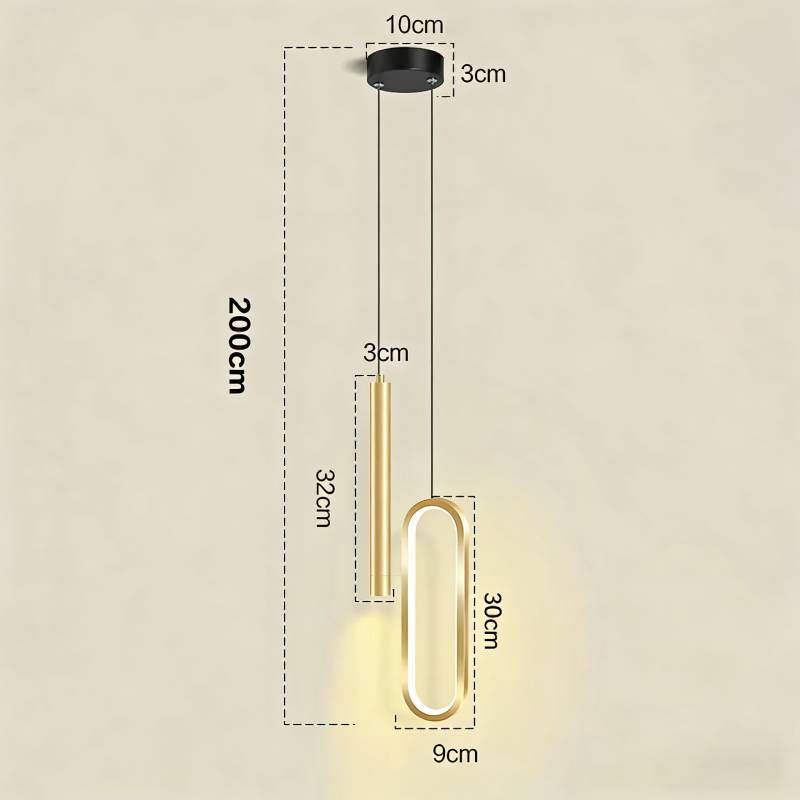 Xiaomi Nordic LED Pendant Light Hanging Lamps Interior Lighting Home Bedside Living Room Dining Tables Kitchen Decoration Pendant Lamp