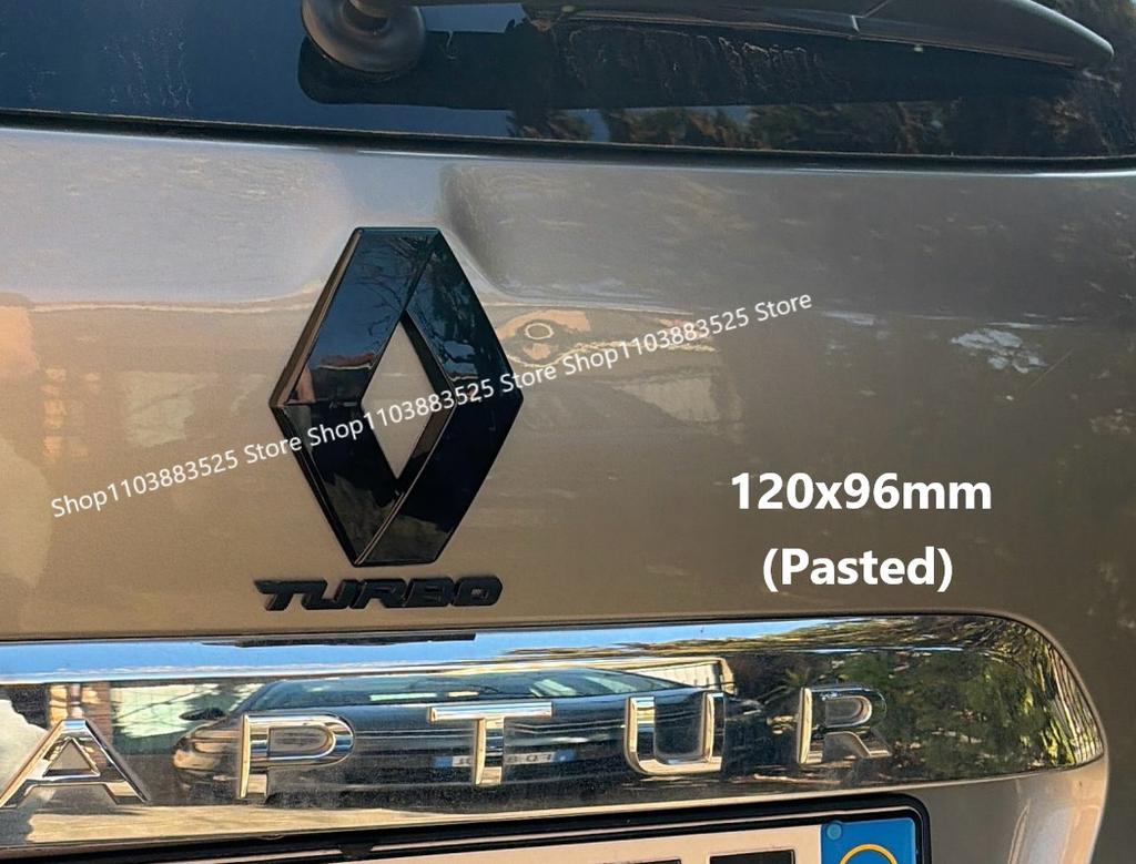 gycsn9 Car Rear Trunk or Front Emblem Badge for Renault Trafic Duster Megane Clio Fluence Logan Captur Arkana Laguna Zoe RS modify