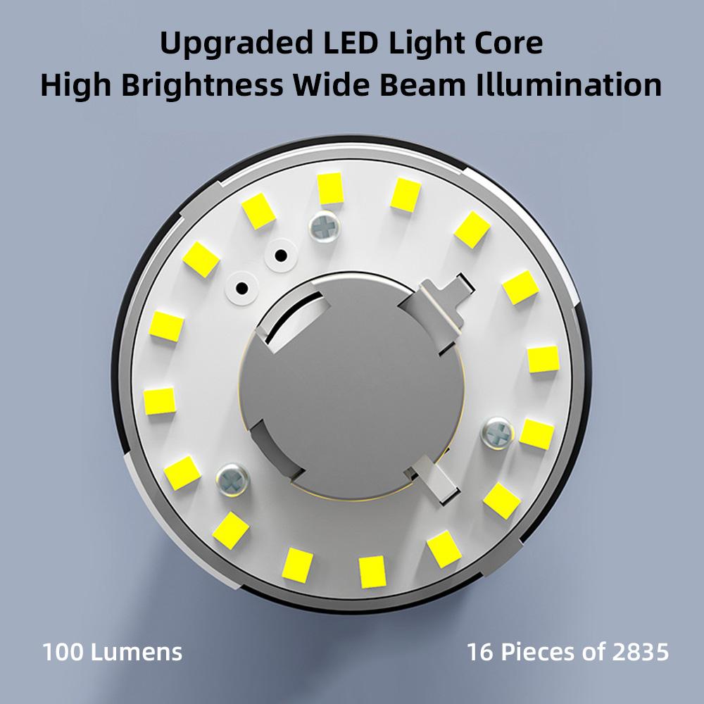 Portable Camping Lights LED Rechargeable Tent Lights Outdoor Emergency Use USB-C Charging High Low