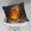 Drinks Beer Alcohol Art pillow over living room sofa cushion cover home decoration bedroom room bed pillow cover