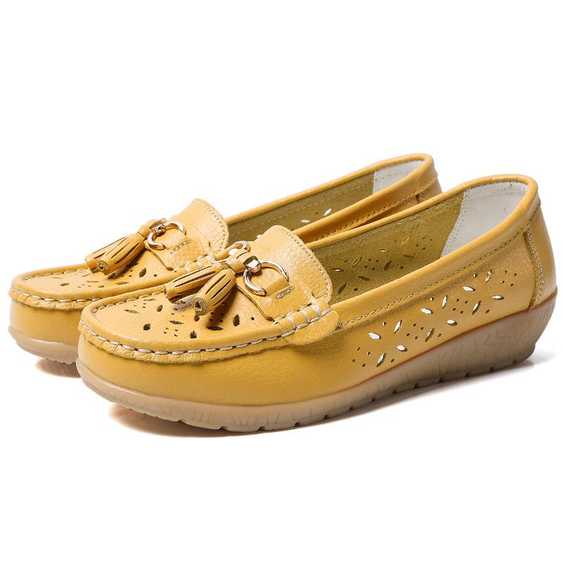 Women's Shoes Wedge Heels Thick Soled Mother Shoes Casual Shoes Nurse Shoes Cover Feet Women's Shoes Plus Size