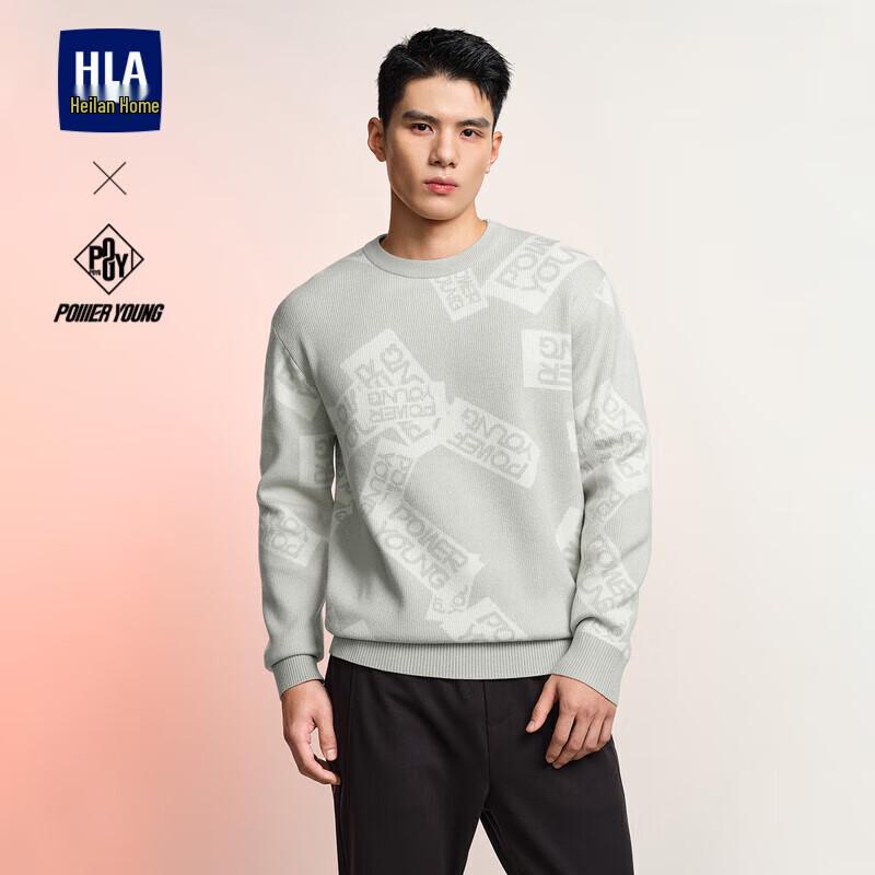 

HLA Men s POWER YOUNG Long-Sleeve Knitted Sweater 2XL