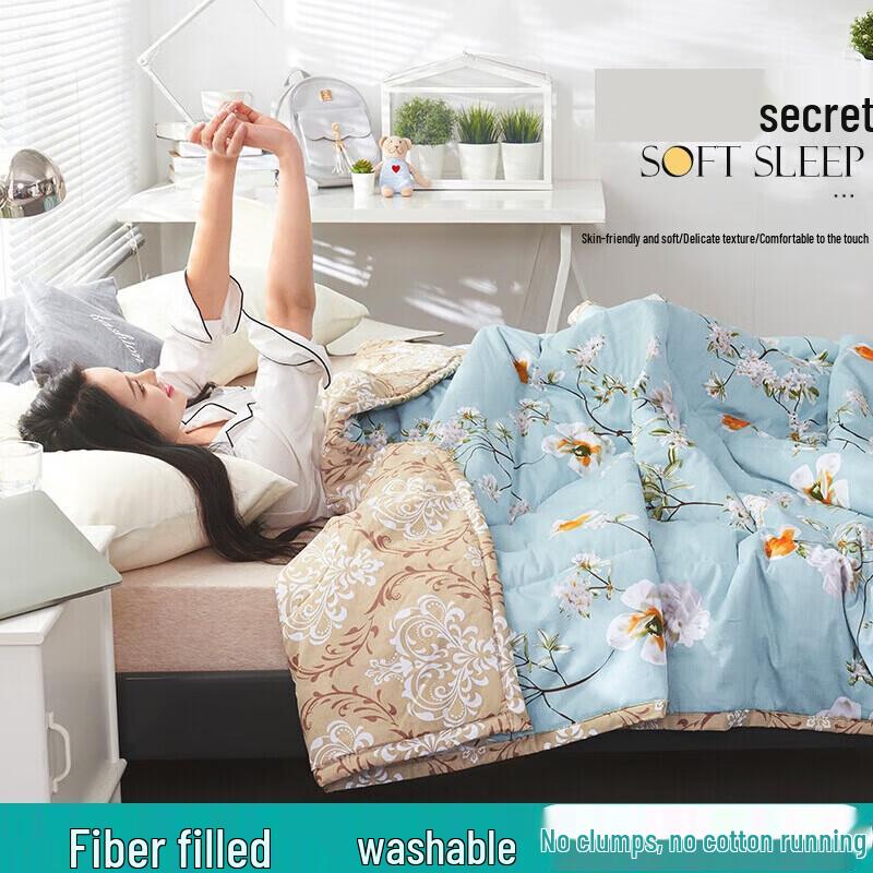 Nanjiren Cotton Blend Summer Cooling Quilt