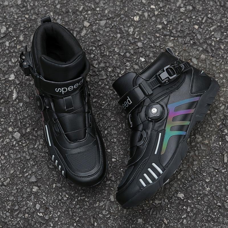 Motorcycle Riding Shoes Locomotive Shoes Summer Men's Shoes Children's Off-road Racing Boots Four Seasons Motorcycle Travel Equipment Knight Boots