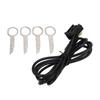 3.5mm Audio Input Aux Cable Adapter with 4 Removal Tools Replacement for Ford Fiesta Mondeo Focus