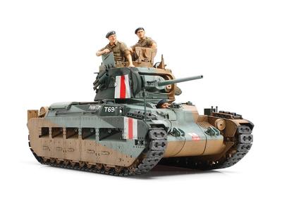 Tamiya 1/35 Military Miniature Series No. 300 British Army Matilda Mk. III/IV Infantry Tank Plastic Model 35300