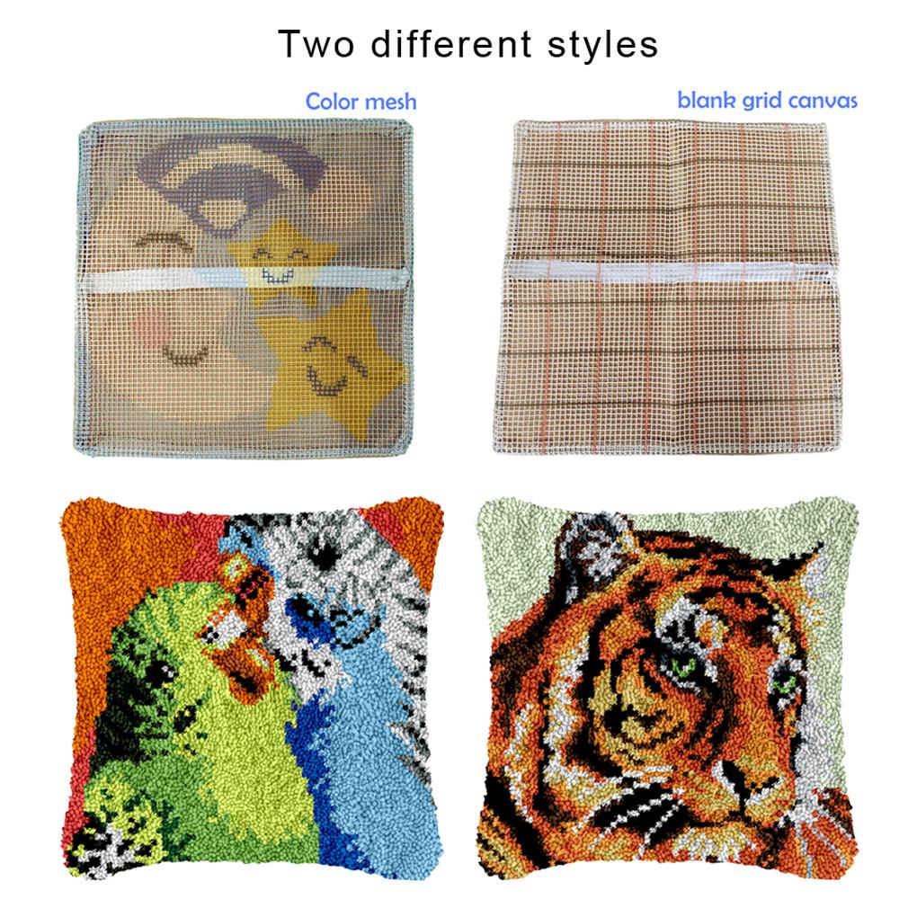Home Office Hotel Pillowcase Couch Crossstitch Pillow Cover Ornament DIY Crocheting Crafting Handicraft Accessories