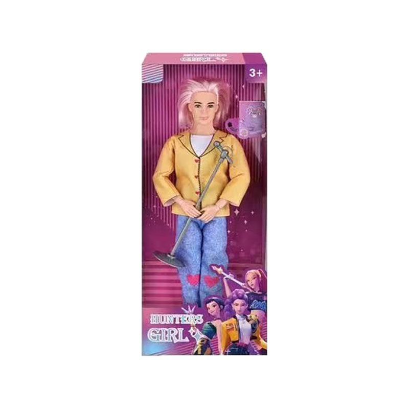 Kpop Demon Hunter Action Figure Toy Derpys Tiger Rumi Mira Zoey Sussy Saja Boys Theme Fans Christmas Gift