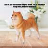 Lifelike Simulation Animal Model Plastic Dog Shape Gift Home Office Decoration Educational Toy