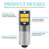 2 Stück BA9S BAX9S BAY9S LED-Lampen 3030 Chip 10SMD T4W H6W Auto Innenraum Lese-Deckenleuchten Kennzeichenbeleuchtung Auto-Parkleuchten