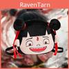 Nezha Plush Cartoon Backpack With Padded Shoulder Straps For Daily Use