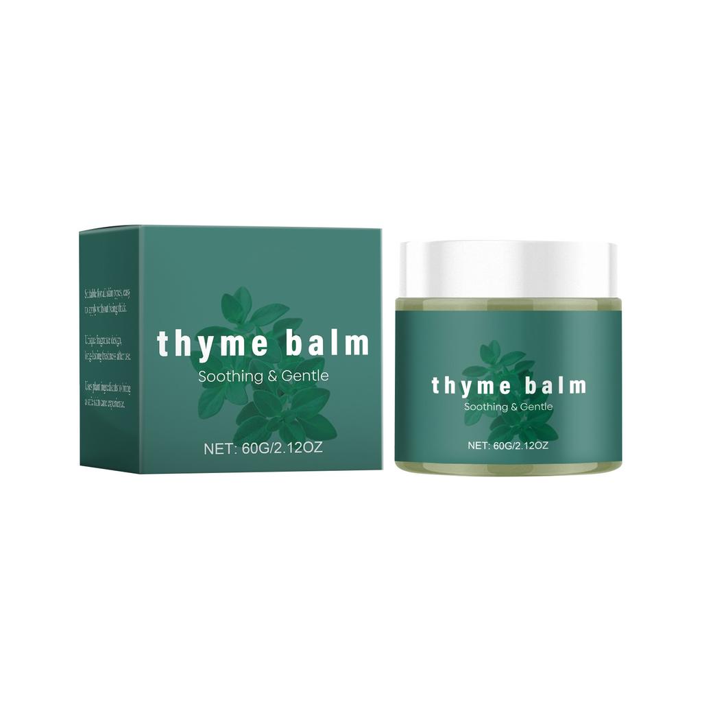 Thyme Balm Soothing And Nourishing Balm Discomfort Relief Aromatherapy Body Balm To Promote Blood Circulation Gentle Nourishing Body Cream