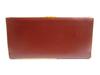 Authentic Cartier Must De Cartier Bordeaux Leather Flap Long Wallet #a786  Refurbished