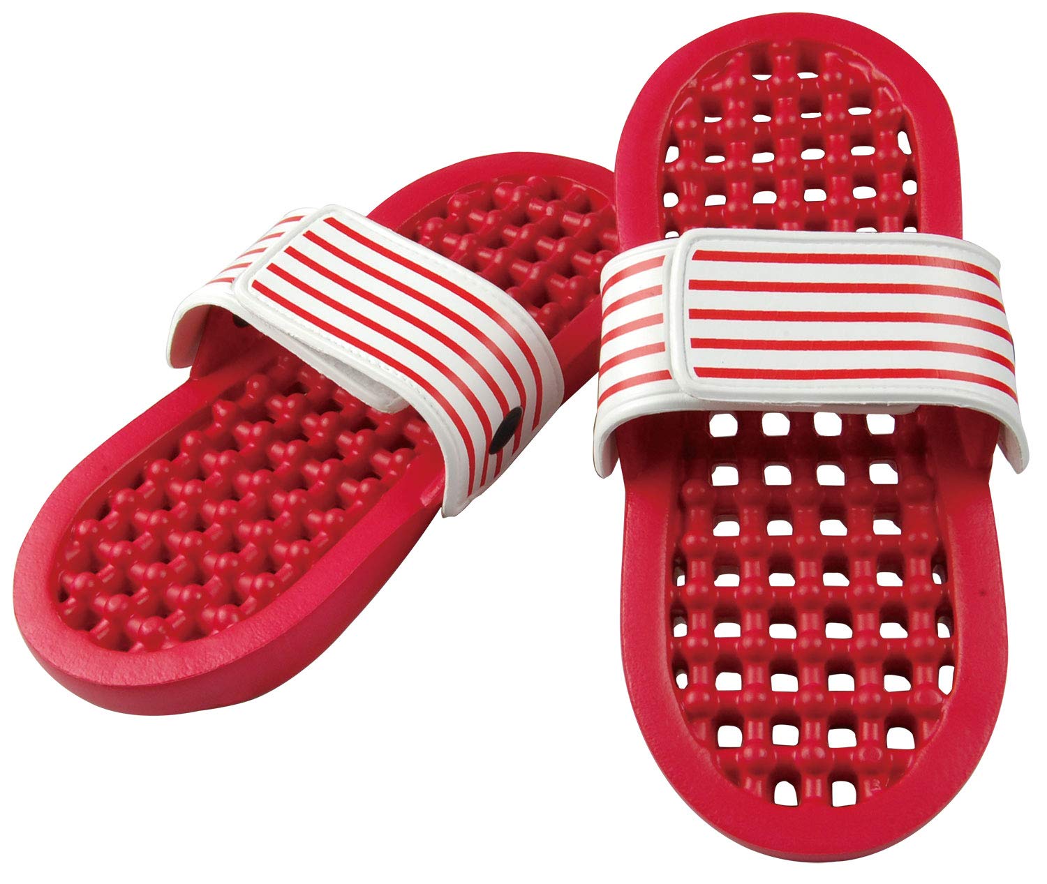 

Изысканные сандалии, которые можно носить с обеих сторон Изысканный бордюр Nugippa RE Красный FIN-539