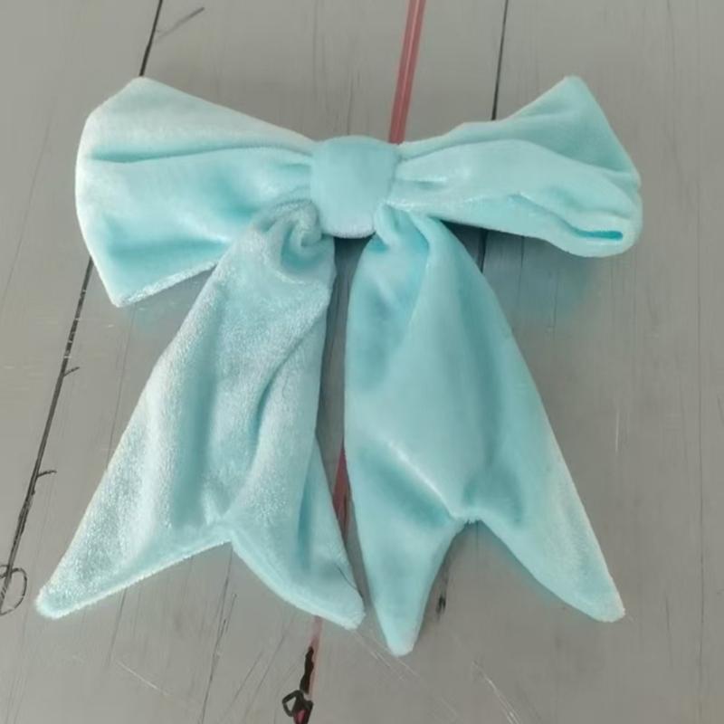 Soft Velvets Flower Bows Wreath Coquettes Birthday Decorations for Easters and Spring Party Decorations